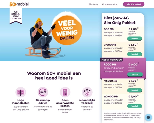 50 Plus Mobiel Logo