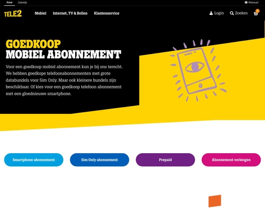 Tele2 Mobiel Logo