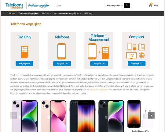TelefoonsVergelijken.nl Logo